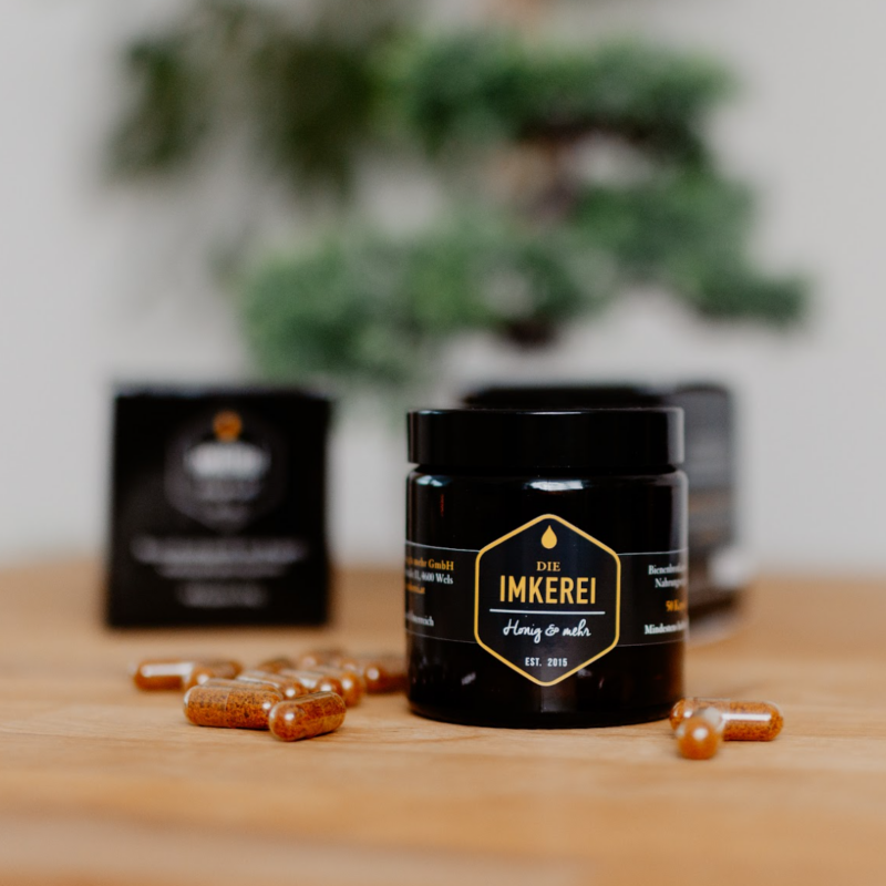 Bienenbrotkapsel mit Propolis